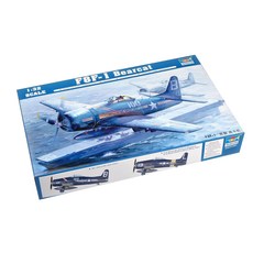 TRUMPETER 小號手 Trumpeter 1:32 F8F 1 Bearcat塑膠模型噴射機, 1個