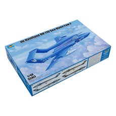 TRUMPETER 小號手 Trumpeter 1:48 de Havilland DH110 Sea Vixen Faw.2塑膠模型 噴射機, 1個