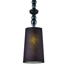 晨星小屋 凱爾 1燈 吊燈 A型, 黑色