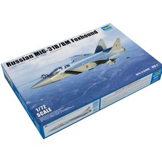 TRUMPETER 小號手 Trumpeter 1:72俄羅斯MiG 31B BM Foxhound塑膠模型噴射機, 1個