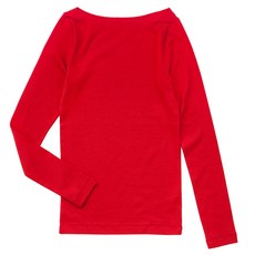 갭 여성용 모던 롱 슬리브 보트넥 셔츠