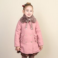 WALTON kids 每kara絲帶外套溫暖