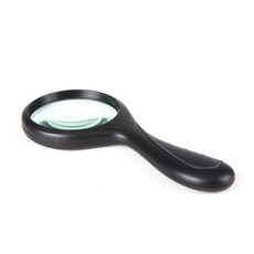 이엘피코리아 라운드 플라스틱 프레임 돋보기, 블랙, 1개
