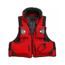 DM I love fit運動one life釣魚背心, 紅色