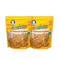 거버 유아용 칡 쿠키, 칡맛, 2개