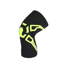 DM I Love Fit 運動護膝套, 黑色 + 螢光線