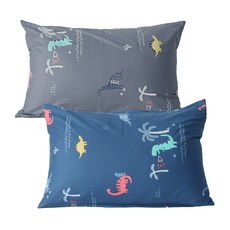 ECONY HOUSE 恐龍枕頭套 2入