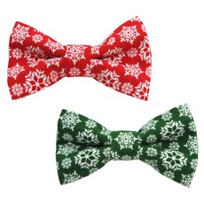 Shubebi男童款雪花領繩蝴蝶結 2件組