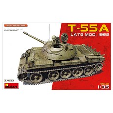 迷你藝術1:35 T-55A Late Mod 1965塑膠模型坦克, 1個