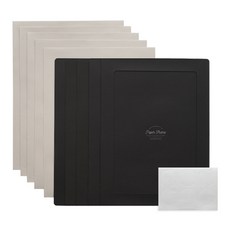 Walgadaks 素色紙相框禮品組 5入, 黑色