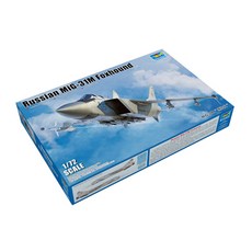 TRUMPETER 1:72 俄羅斯MiG-31m Foxhound TRU01681 塑料模型戰鬥機, 1個