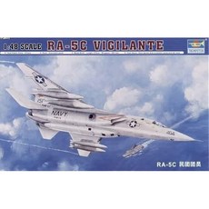 TRUMPETER 1:48 RA-5C Vigilante TRU02809 塑料模型戰鬥機, 1個