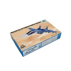 TRUMPETER 1:72俄羅斯Su-34後衛戰鬥轟炸機TRU01652塑料模型戰鬥機, 1個