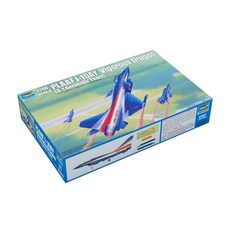 TRUMPETER 1:48PLAAF J-10AY猛龍8.1特技飛行隊TRU02857塑料模型戰鬥機, 1個