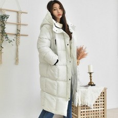 엄짱 임부복 라비트웰론 롱패딩
