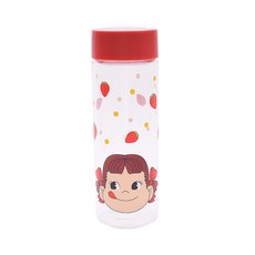 릴팡 페코 페이스 클리어 보틀 딸기, RED, 500ml, 1개