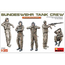 MINIART 1/35 BUNDESWEHR TANK CREW塑膠模型步兵, 1套