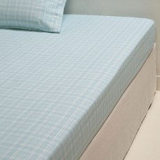 라흐두뜨 체크 순면 매트리스 커버 F705835