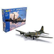 Revell RV4297 1:48 Boeing B-17F Memphis Belle 塑料模型戰鬥機, 1個