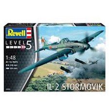 Revell RV3932 1:48 IL-2 Stormovik 塑料模型戰鬥機, 1個