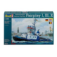 Revell RV5213 1:144 Harbour Tug Boat Fairplay I III X New Tool 2014 塑料模型戰艦, 1個