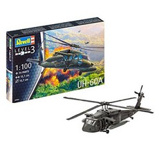 Revell RV4984 1:100 UH-60A 塑料模型直升機, 1個