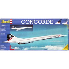 REVELL RV4257 1:144 Concorde British Airways +Air France 프라모델 전투기, 1개