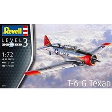 Revell RV3924 1:72 T-6 G 德克薩斯塑料模型戰鬥機, 1個
