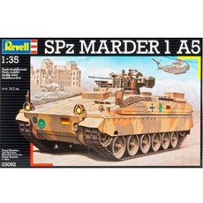 Revell RV3092 1:35 德國聯邦軍 Mother-1 A5 步兵戰車 SPz MARDER-1 A5 塑料模型坦克, 1個