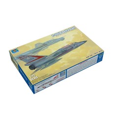 트럼페터 1:72 US F-106B Delta Dart 프라모델 전투기, 1개