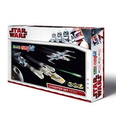 REVELL RV5708 STAR WARS Easy Kit 스타워즈 전투기 3종세트 Gift Set 3 Fighter Set, 1개