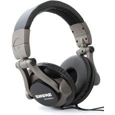 SHURE 舒爾 耳機, 銀色+黑色, SRH550DJ