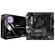 애즈락 B450M PRO4 AMD CPU용 메인보드