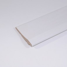 동진나무공장 실내 인테리어 DIY 강화 걸레받이 2300 x 80 x 15 cm 5p, 화이트