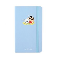 플라잉웨일즈 짱구는못말려 마이 다이어리 S, 블루, 1개