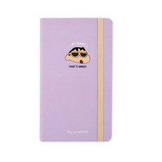 플라잉웨일즈 짱구는못말려 마이 다이어리 S, 퍼플, 1개