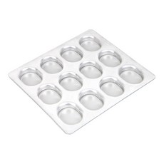 이홈베이킹 미니다쿠아즈팬 12구, 1개