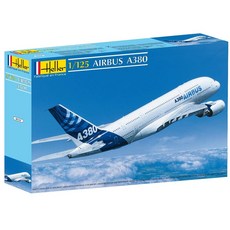 HELLER 1:125 AIRBUS A380塑膠模型客機 HL80438, 1個