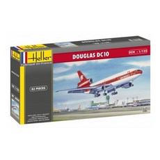 HELLER 1:125 DOUGLAS DC10塑膠模型客機 HL80460, 1個