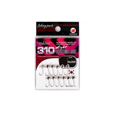 貓爪微型夾具燈 310 銀色, 12件