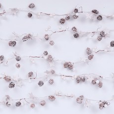 COTTON TO KIDS 花環聖誕裝飾, 白色的