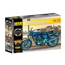 HELLER 1:8 NORTON 750 COMMANDO塑膠模型摩托車, 1個