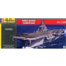 HELLER 1:400 CLEMENCEAU塑膠模型航空母艦, 1個