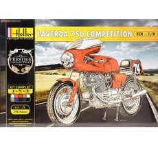 HELLER 1:8 Laverda 750 Competition塑膠模型摩托車, 1個