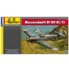 HELLER 1:72 Messerschmitt Bf 109 B1/C1塑膠模型戰鬥機, 1個