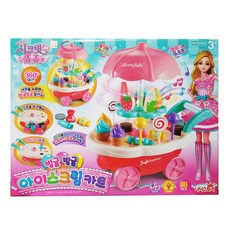 시크릿쥬쥬 빙글빙글 아이스크림 카트 소꿈놀이, 혼합 색상