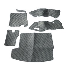 JIAODIAN 프리미엄 퀼팅 트렁크 매트 그레이 HB0720, BMW, 2시리즈 GT 2014~2017