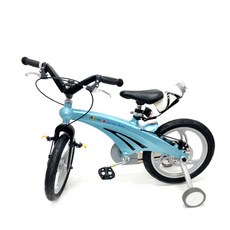 파파스토이 2019년 아동용 알파카 주니어 두발자전거 J5 (95% 조립배송), 블루, 1개