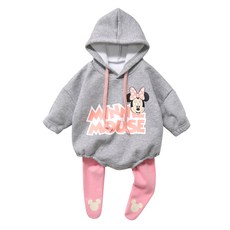 Little rabbit 連帽連身衣+包腳褲