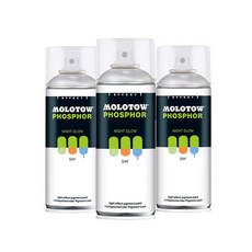 SpecialSeries 모로토우 야광 스프레이, 그린, 400ml, 3개